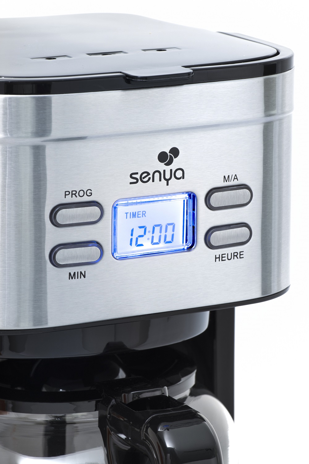 Cafetière filtre Isotherme programmable senya 