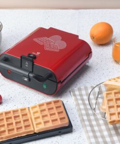 Gaufrier appareil à Croques, Gaufres et Gaufrettes Multi Waffles 800W