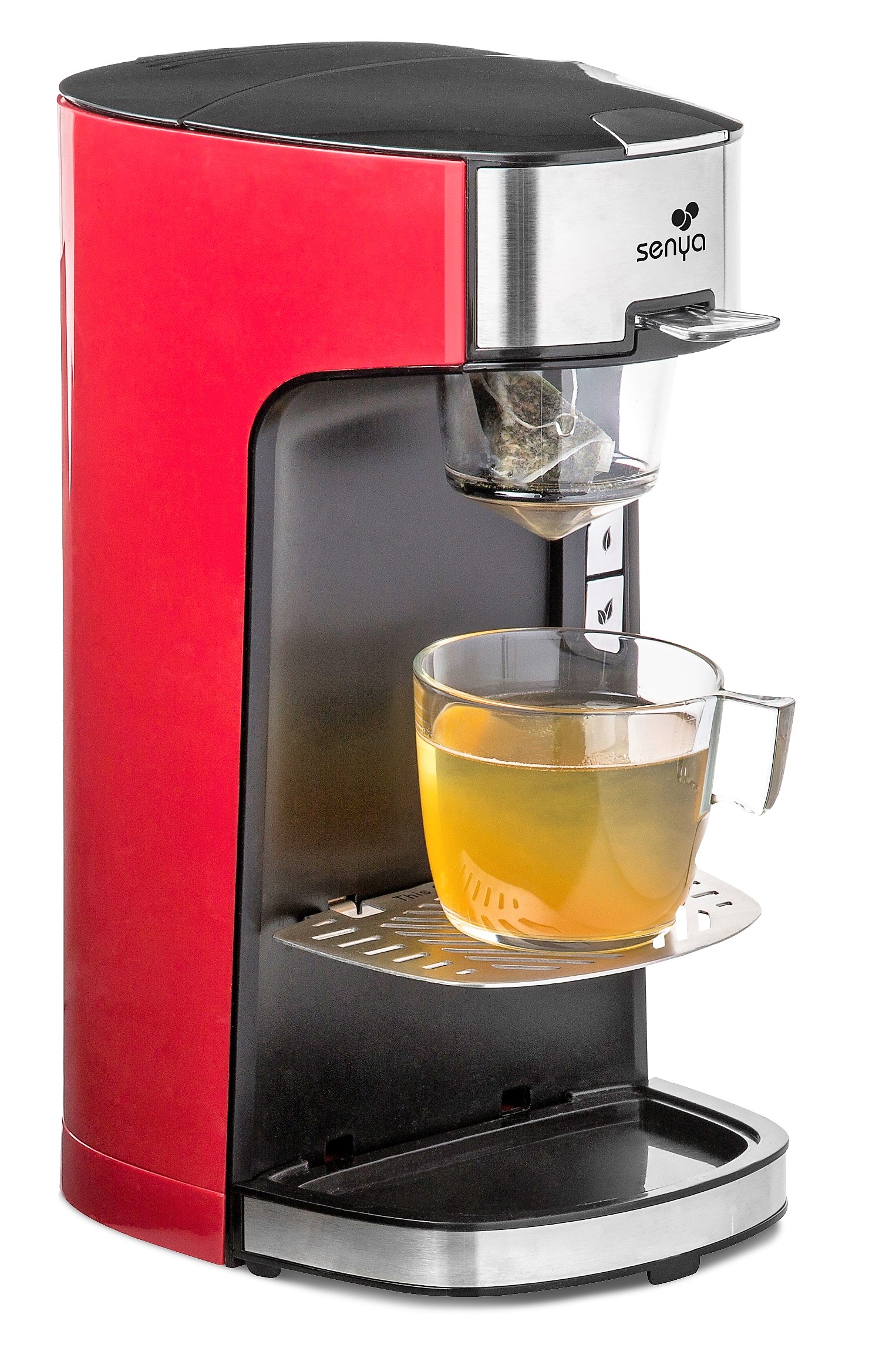 Machine à thé, théière électrique, Tea Time Rouge 1415W Senya