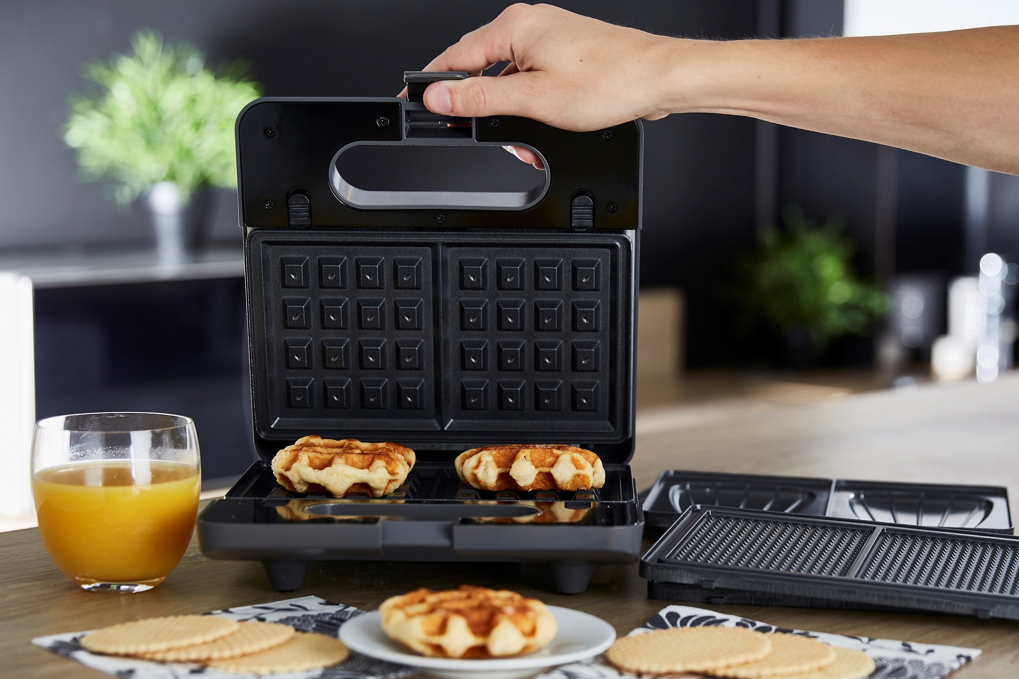 TEST] Senya Gaufrier gaufrette, appareil à croques 3 en 1 Multi Waffles –  Ce que pensent les hommes