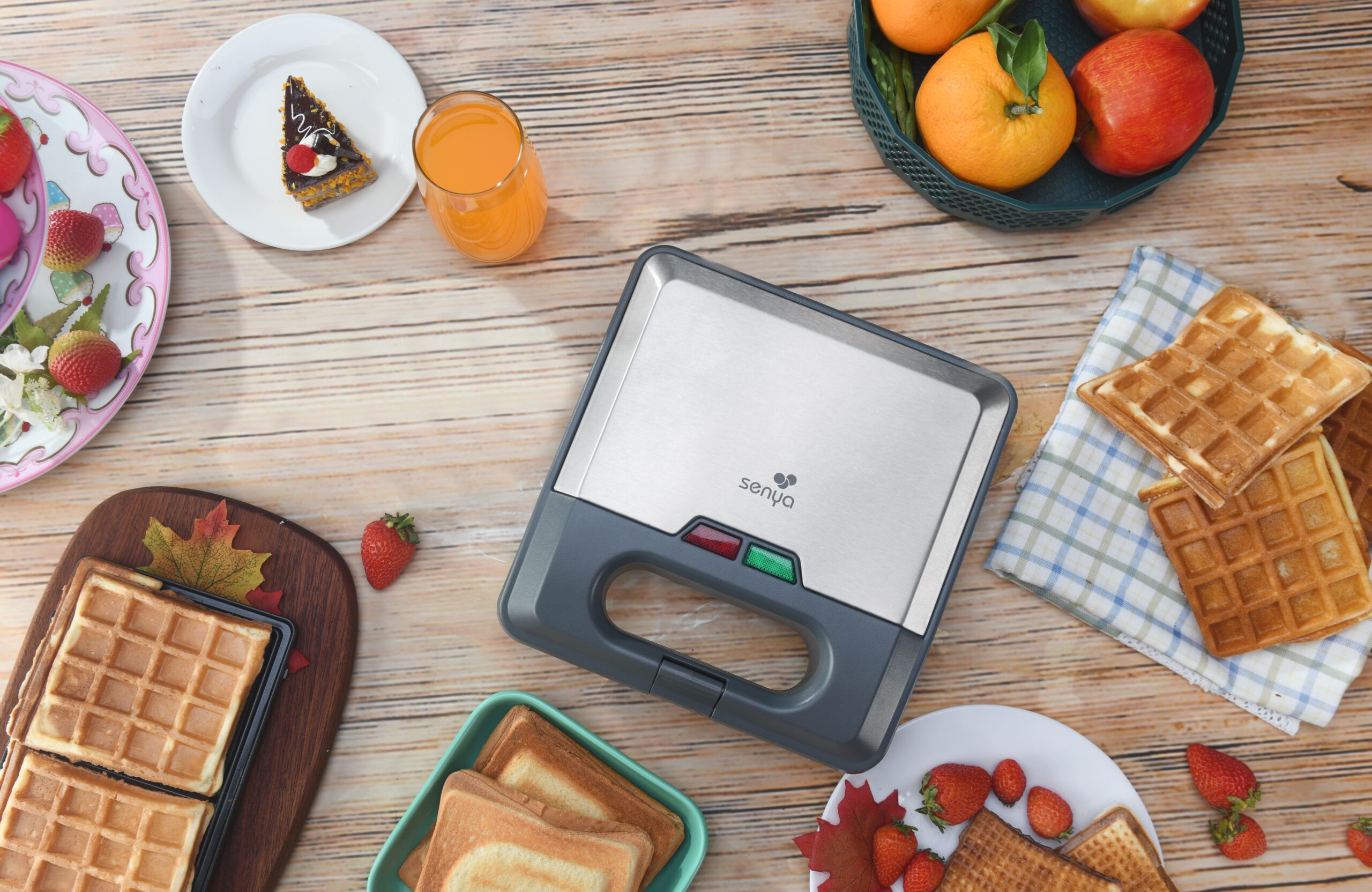 Petit Electro-Ménager - Gaufrier / croque monsieur <br>TEFAL