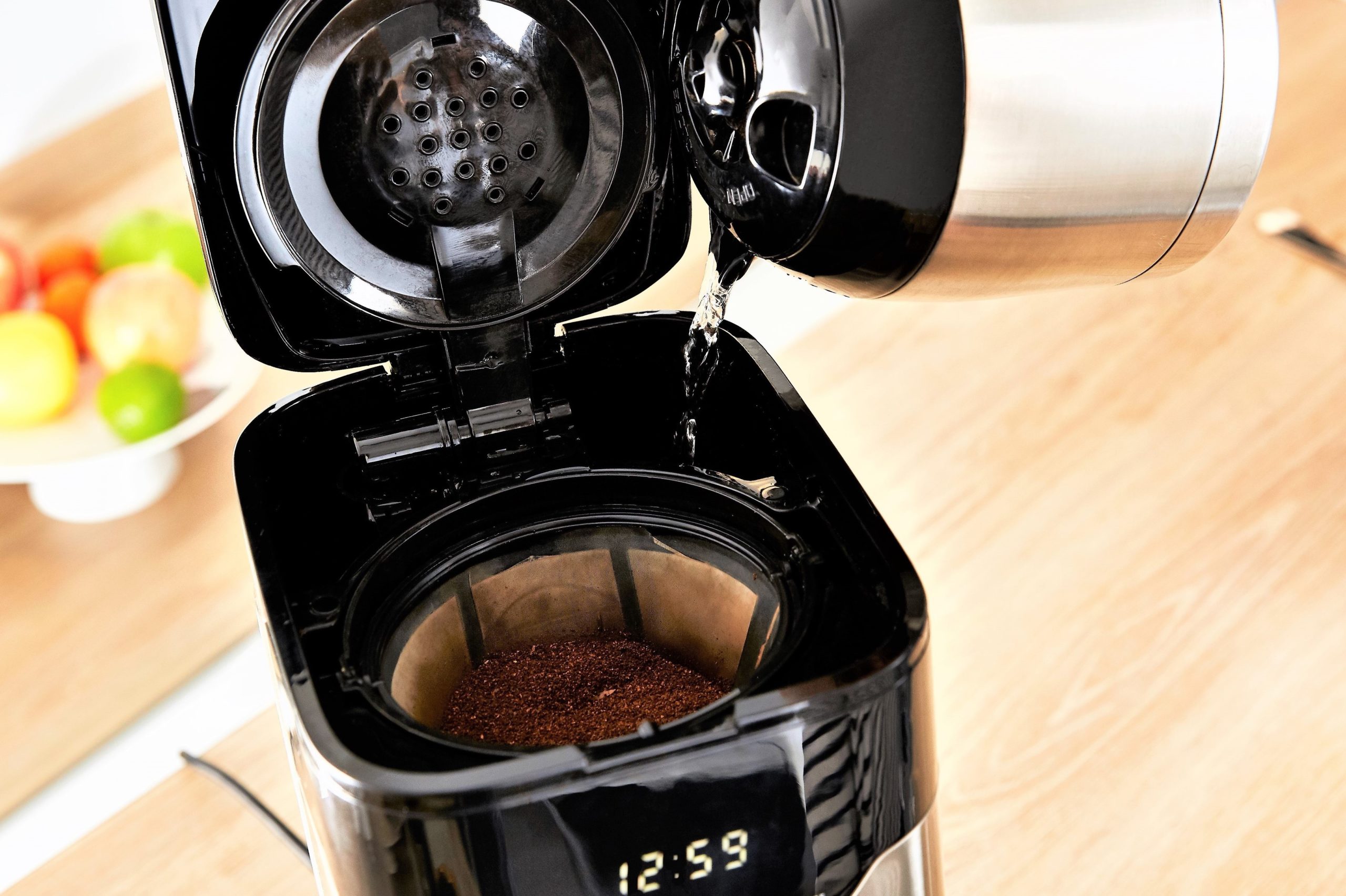 Machine à café électrique sans fil avec chauffage à température constante  de 92 ℃, longue durée