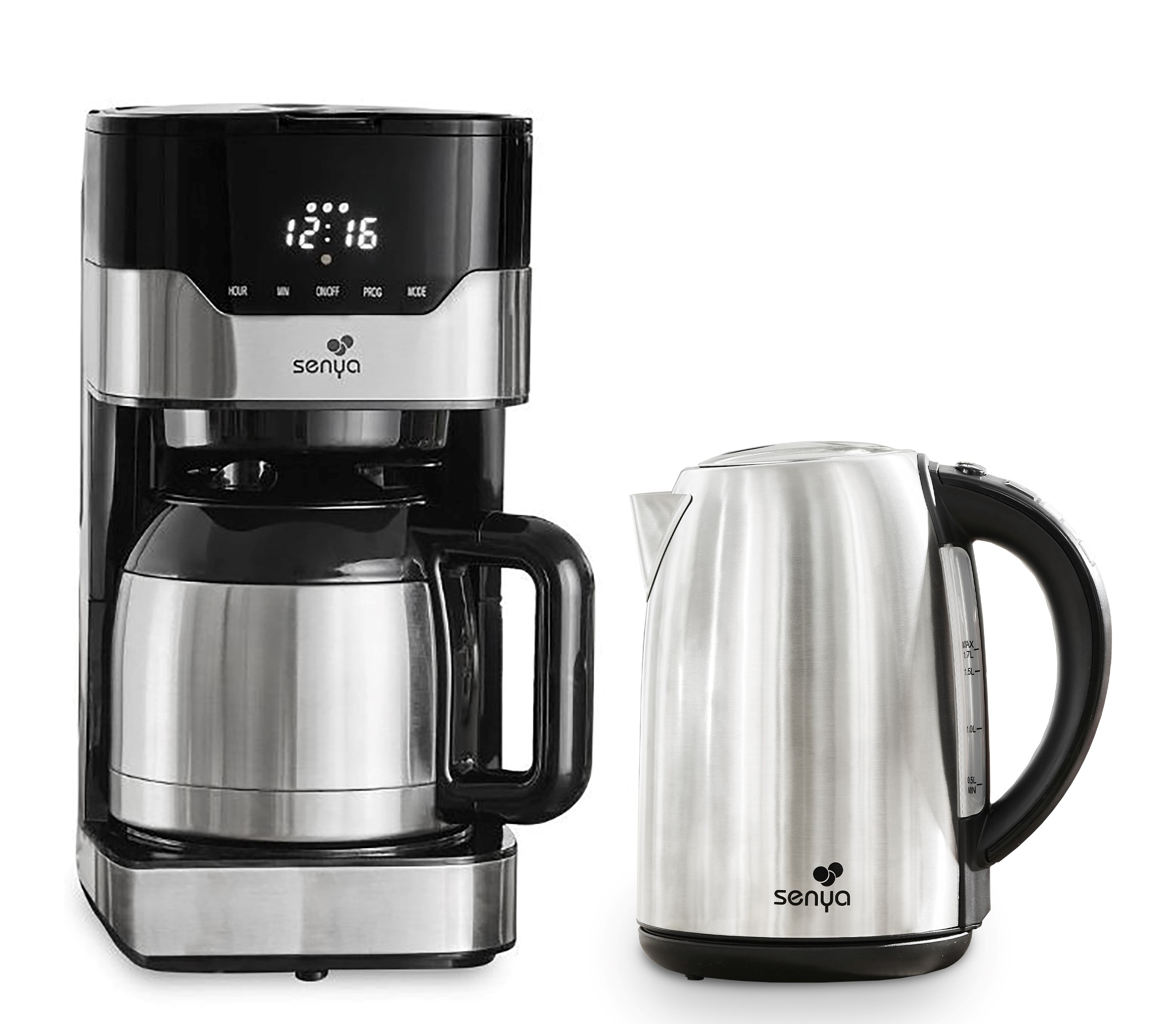 Set Petit-dejeuner Cafetière Smart Coffee et Bouilloire Smart Kettle