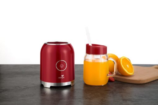 bender smoothie de Senya, couleur rouge, 250W, Juicy Delight