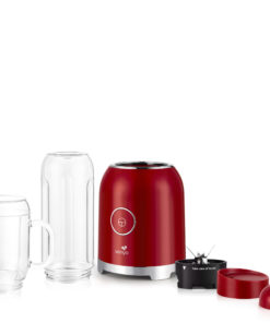 bender smoothie de Senya, couleur rouge, 250W, Juicy Delight