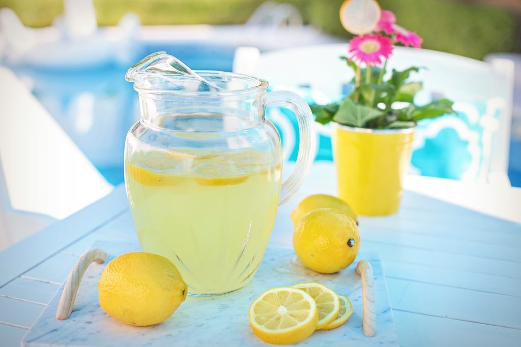 Boisson à base de citron permettant de réaliser de la citronnade maison