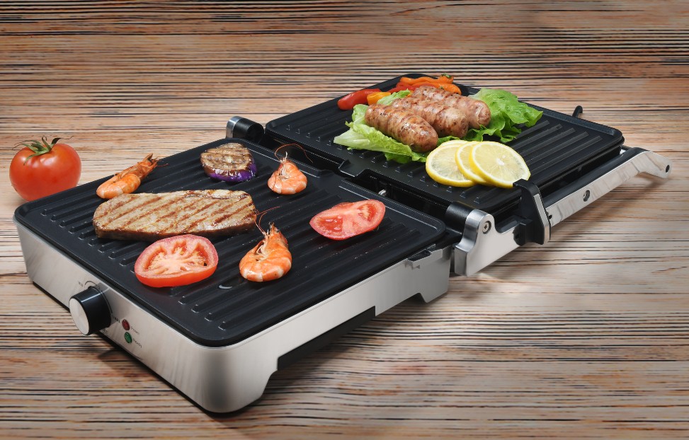 APPAREIL À GAUFRE & PANINI GRILL FAMILLE MODÈLE GPG10 KITCHENCOOK