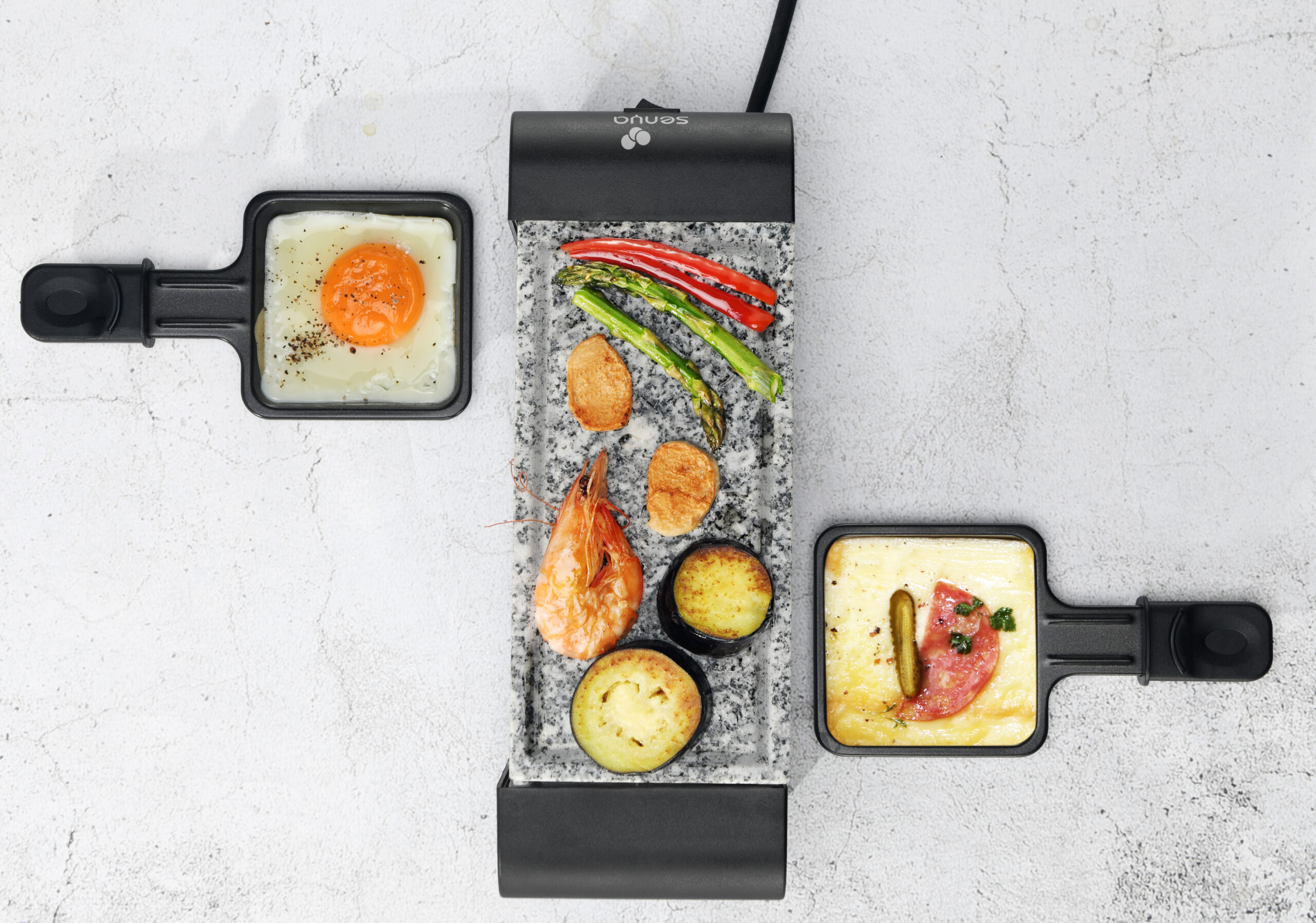 Accessoires de cuisine: une raclette qui réchauffe