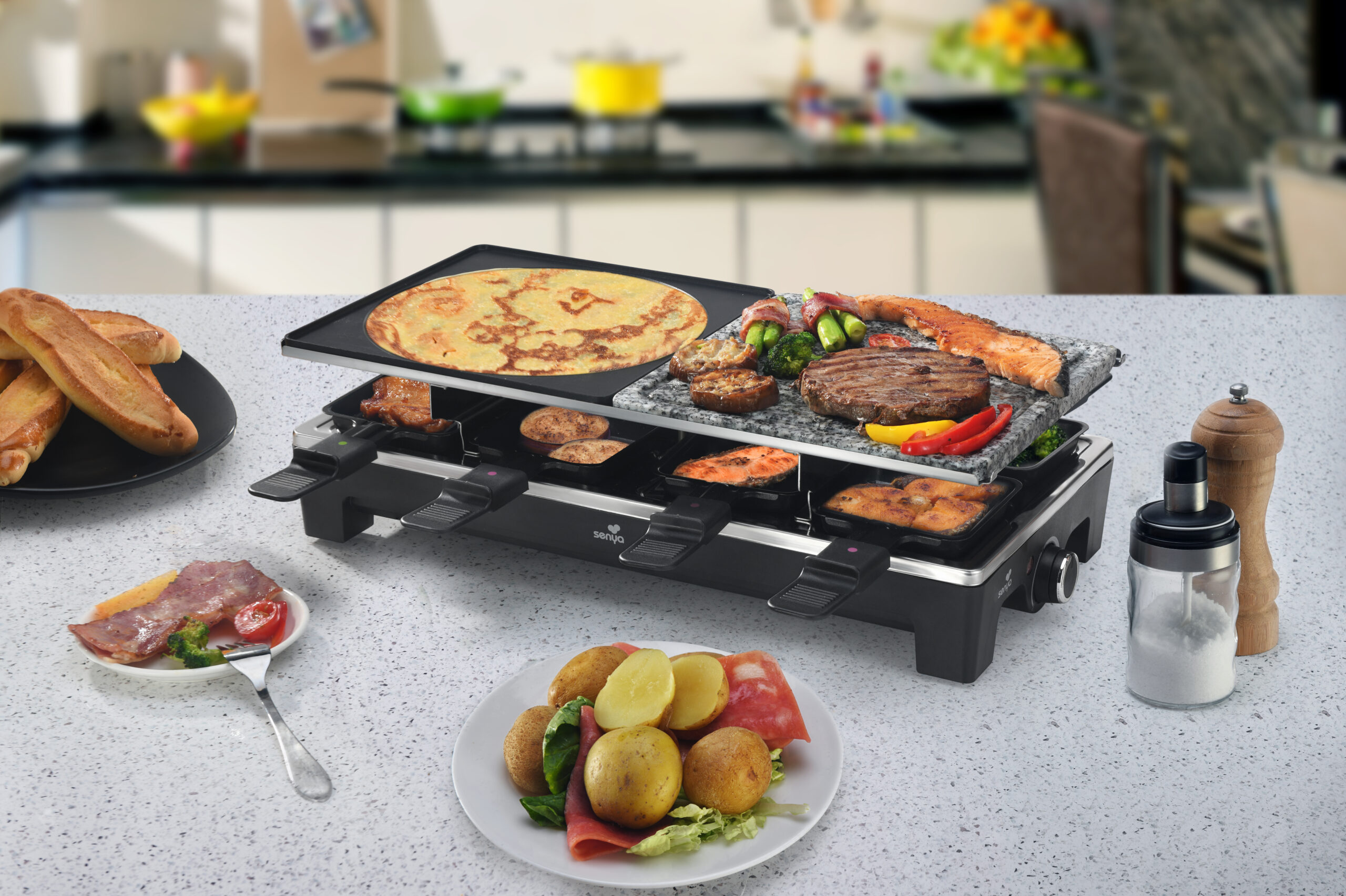 Accessoires de cuisine: une raclette qui réchauffe