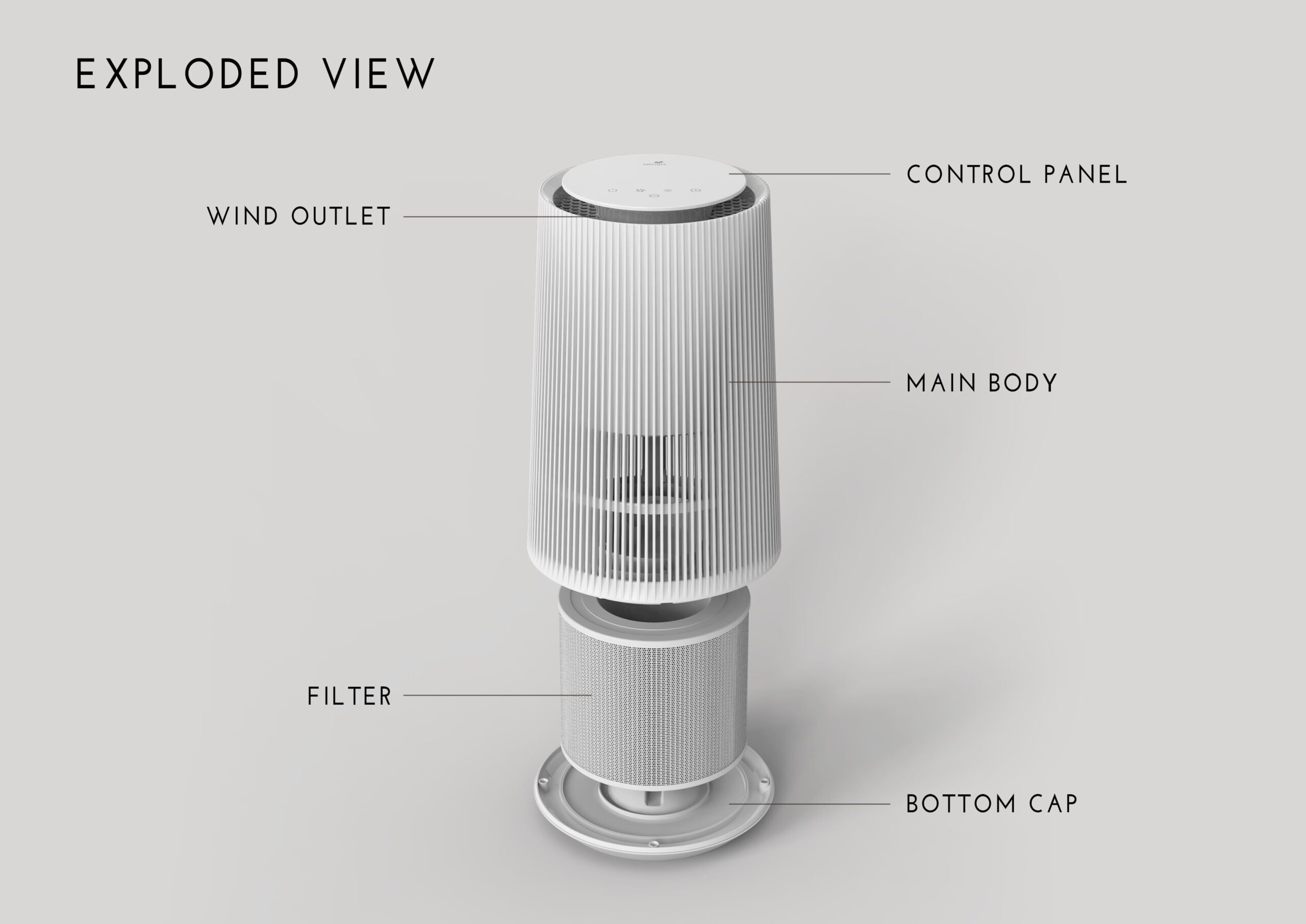 Purificateur d'air connecté My Pure Breath