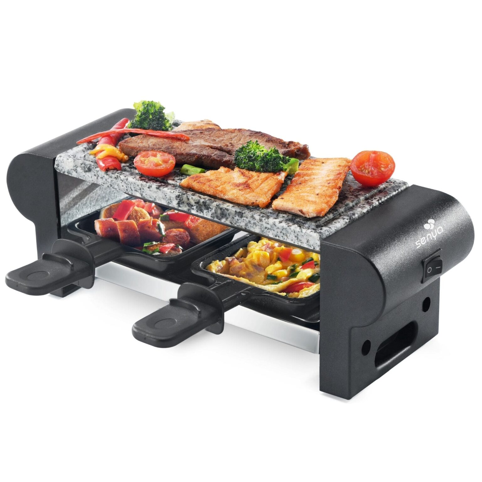 Appareil à raclette pour deux personnes seul