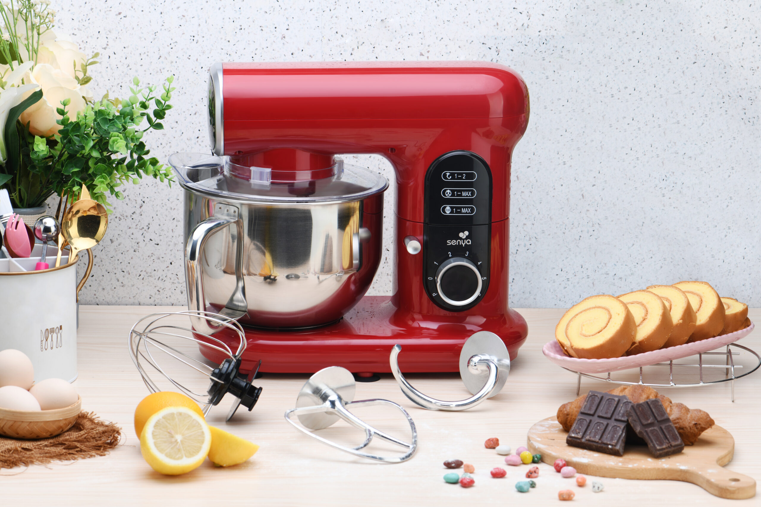 Robot pâtissier + hachoir + accessoire biscuits - KITCHENAID - Noir mat -  Cdiscount Electroménager