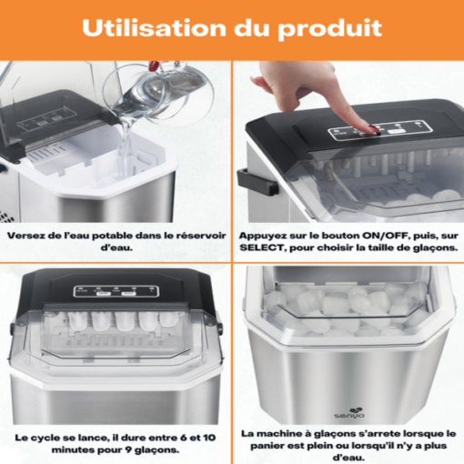 Machine à Glaçons Ice Cool Senya – Image 7