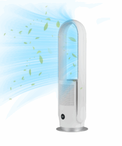 Ventilateur Sans Pale –Silencieux, Purificateur d'air, 9 Vitesses