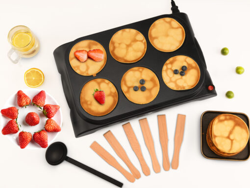 Crêpière électrique 6 personnes Mini Crepe Party Senya – Image 2