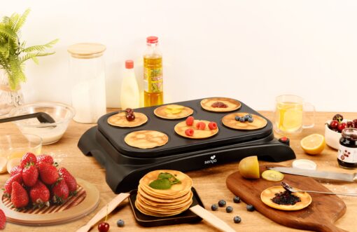 Crêpière électrique 6 personnes Mini Crepe Party Senya – Image 3