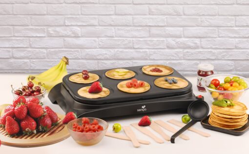 Crêpière électrique 6 personnes Mini Crepe Party Senya – Image 7
