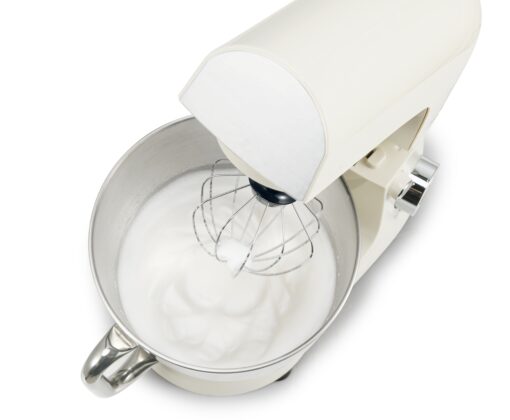 Robot Pâtissier 1500W – Bol Inox 5L avec Poignée – 10 Vitesses + Pulse – Accessoires & Couvercle Anti-Éclaboussures – Image 8