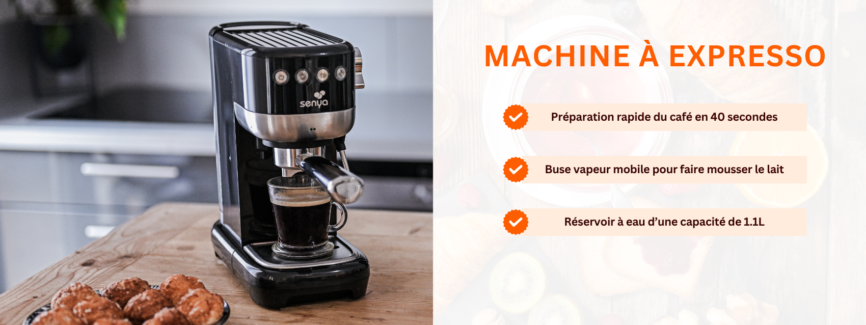 machine à expresso senya