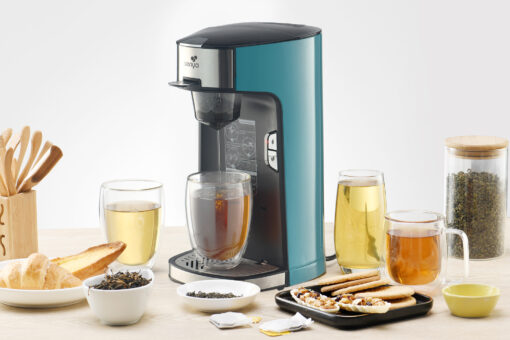 Machine à thé, théière électrique Tea Time verte