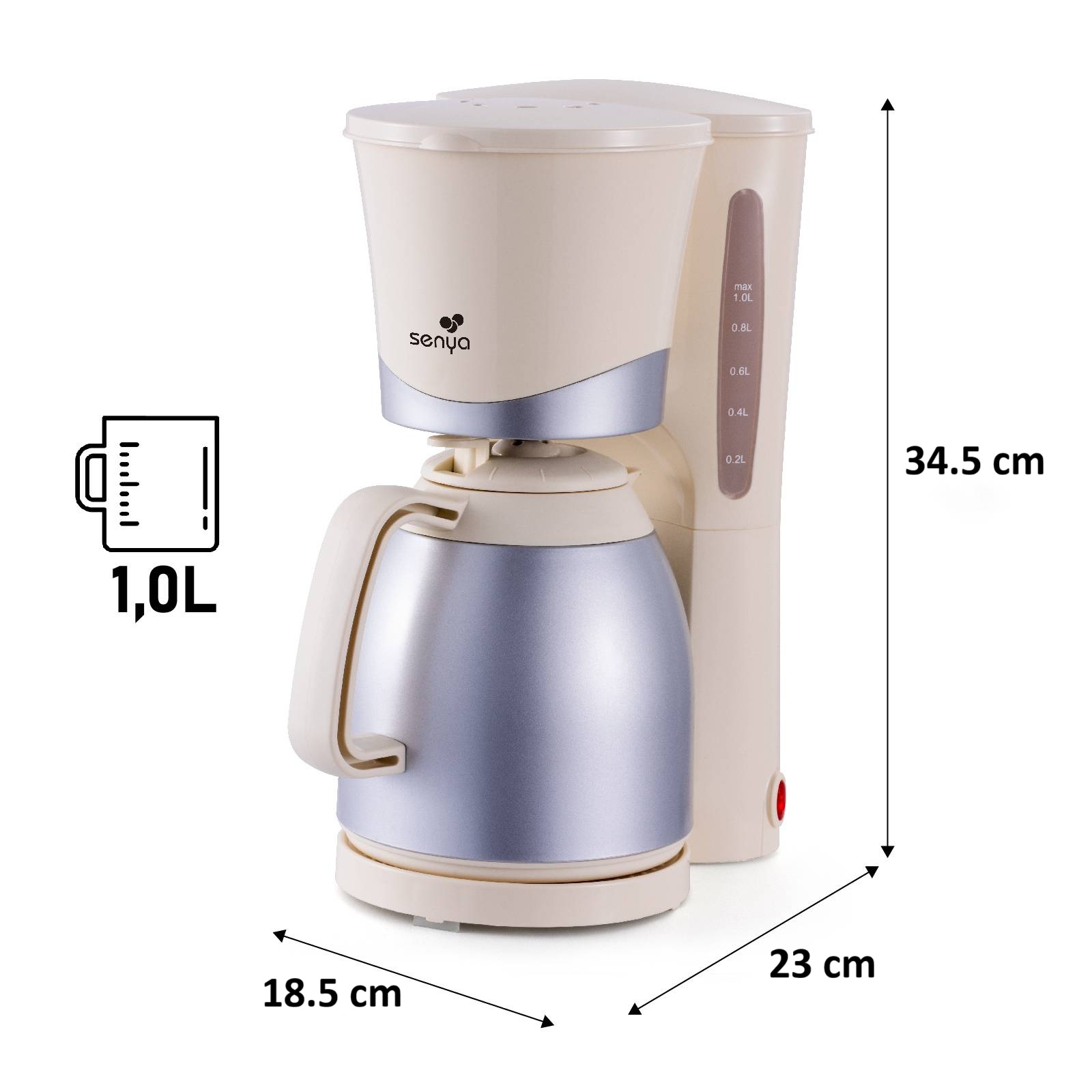 Cafetière à filtre isotherme 1 L, Simple Coffee – Image 4