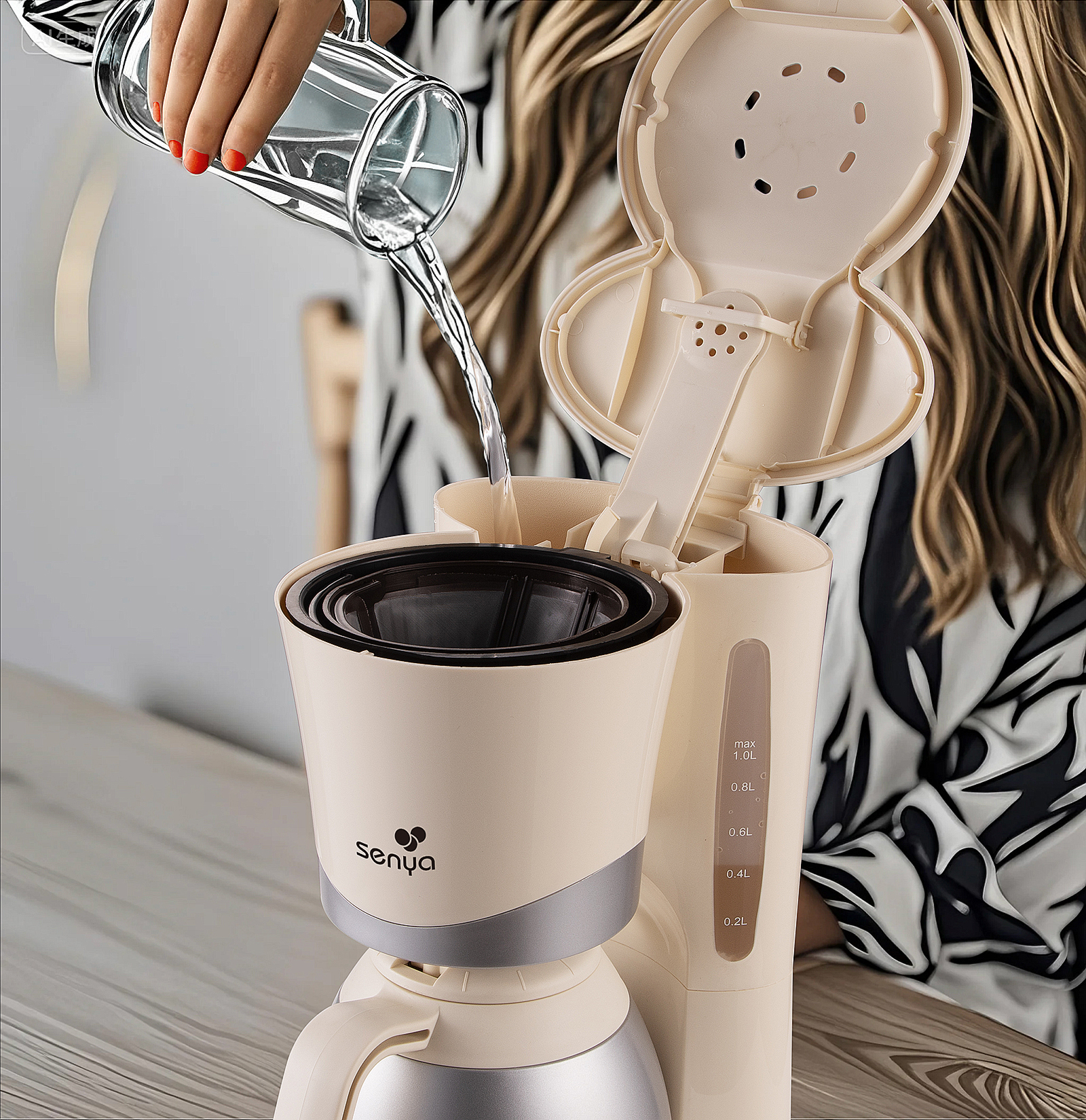 Cafetière à filtre isotherme 1 L, Simple Coffee – Image 8