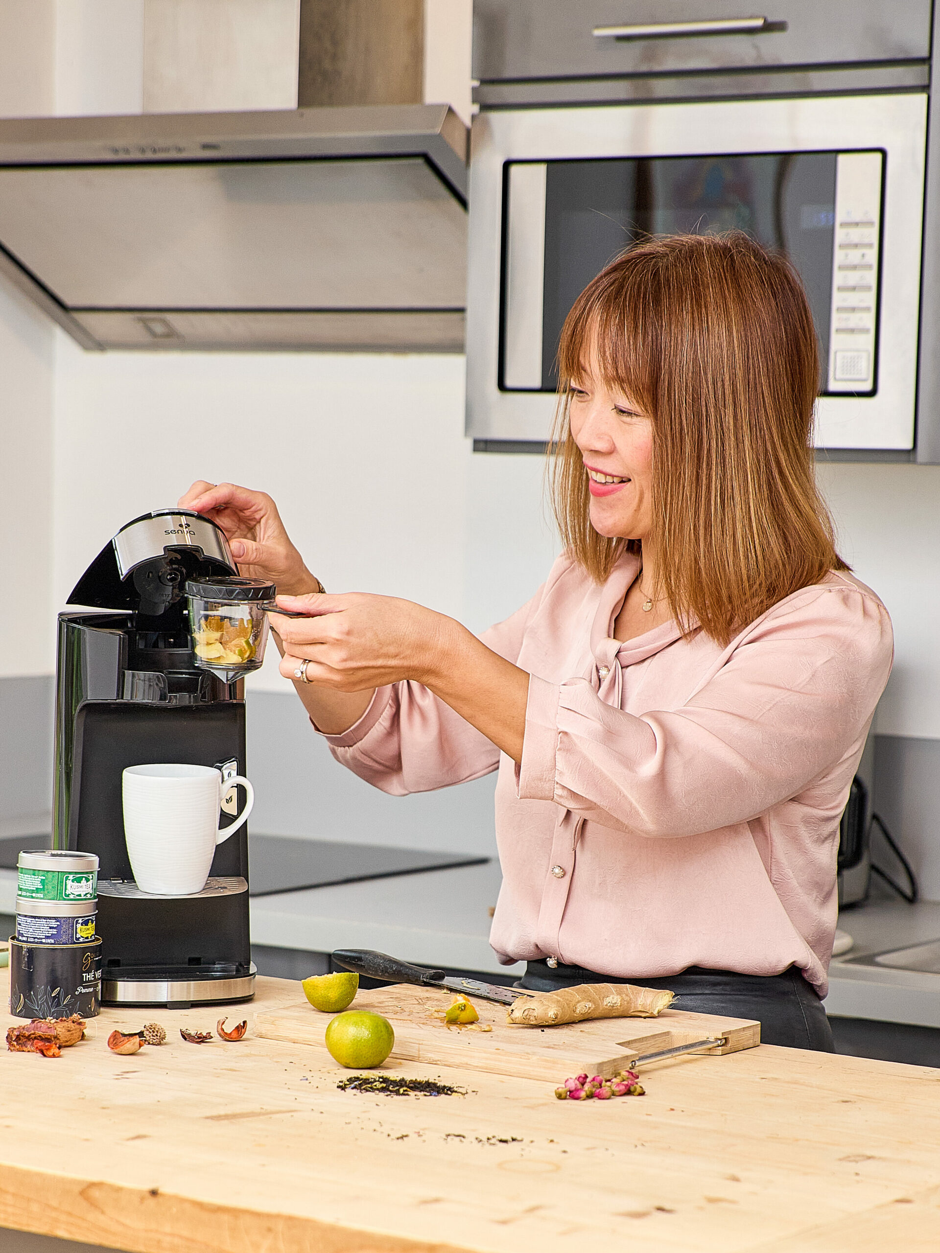 machine à thé senya